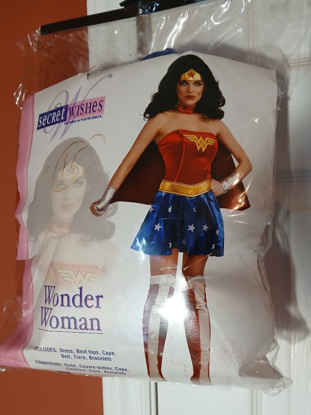 NWT Wonder Woman costume- size women's medium (seems to fit more like small)